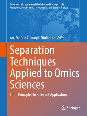 cover image of Separation Techniques Applied to Omics Sciences